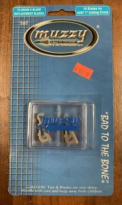 Cuchillas de repuesto MUZZY 75 GR MODELO 3BLD (307) Foto 1 de 2