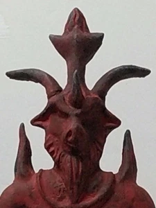 Statua Il Signore Oscuro Satanico "Il Diavolo" dell'artista " Ting Hua Liu",13,5"x6,5" - Foto 1 di 5