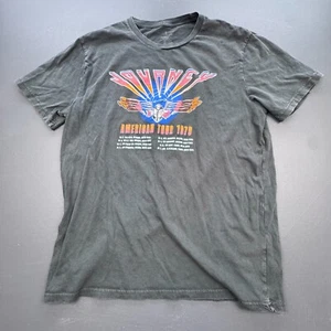 Wrangler Journey Tour T-Shirt Men’s Gray Black 1979 Concert Graphic Rock Band - Picture 1 of 9