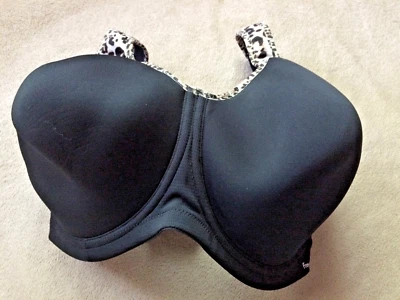 Sujetador deportivo Freya 34K (H) activo negro moldeado con aros estilo 4892 nuevo sin etiquetas Foto 1 de 4