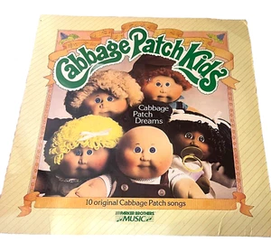 Vintage 1984 Cabbage Patch Kids Cabbage Patch Dreams Parker Bros LP Vinyl Record - Picture 1 of 14
