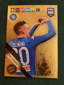 2018-2019 Adrenalyn XL - ZIELINSKI - Limited Edition - Panini FIFA 365 - Napoli - Zdjęcie 1 z 1