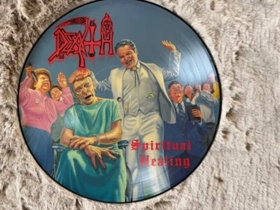 Death - Spiritual Healing PICTURE DISC Vinyl LP von 1990 - Bild 1 von 3