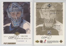 2002-03 Upper Deck Artistic Impressions Gold /199 Nikolai Khabibulin #80