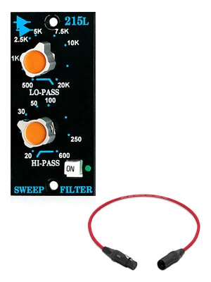 API Audio 215L | 200 Series HP/LP Sweep Filter | Pro Audio LA - Image 1 of 2