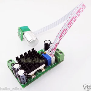 DC 6V 12V 24V 1A PWM DC Motor Speed Controller Volt Regulator Switch Fan Blower - Picture 1 of 7