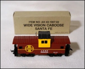 Modelo de tren a escala Bachmann HO vagón de ferrocarril caboose ATSF # 999628 #R1204 - Imagen 1 de 6