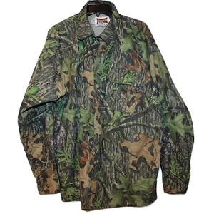 Gamehide Hunting Long Sleeve Shirt Men XL Camouflage Mossy Oak Obsession Vintage - Picture 1 of 7