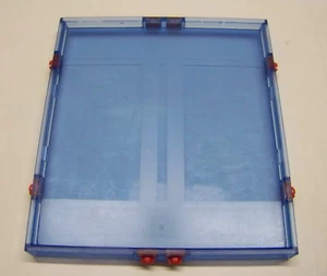 PLAYMOBIL (C114) AEROPORT - Grande Baie Vitrée Bleue Double 3186 3353 3886 3240 - Picture 1 of 1