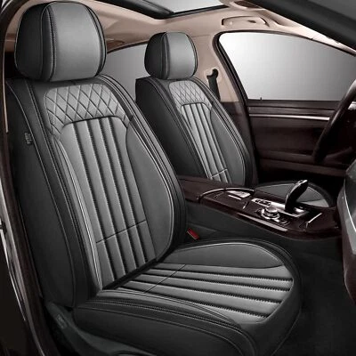 For Chevrolet Sonic 2012-2020 Car 5-Seat Covers Faux Leather Front&Rear Cushion Foto 1 de 4