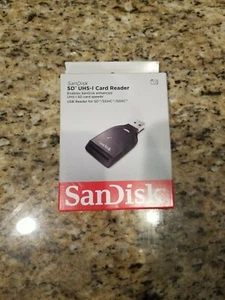 SanDisk SD UHS-I Card Reader - SDDR-C531-GNANN, USB Reader for SD/SDHC/SDXC *NEW - Picture 1 of 7