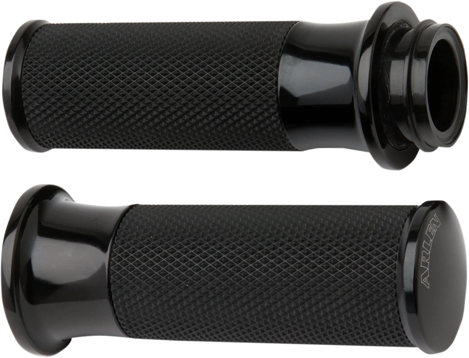 Empuñaduras de cable Arlen Ness Smoothie negras 76-21 Harley Big Twin/XL Foto 1 de 1