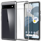 For Google Pixel 6a Case | Spigen [Ultra Hybrid] Shockproof Slim Clear Cover