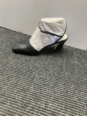 Franco Sarto Zapatos Mujer Talla 8.5M Sandalias Tacón Tejido Cuero Correa Vestido Foto 1 de 4