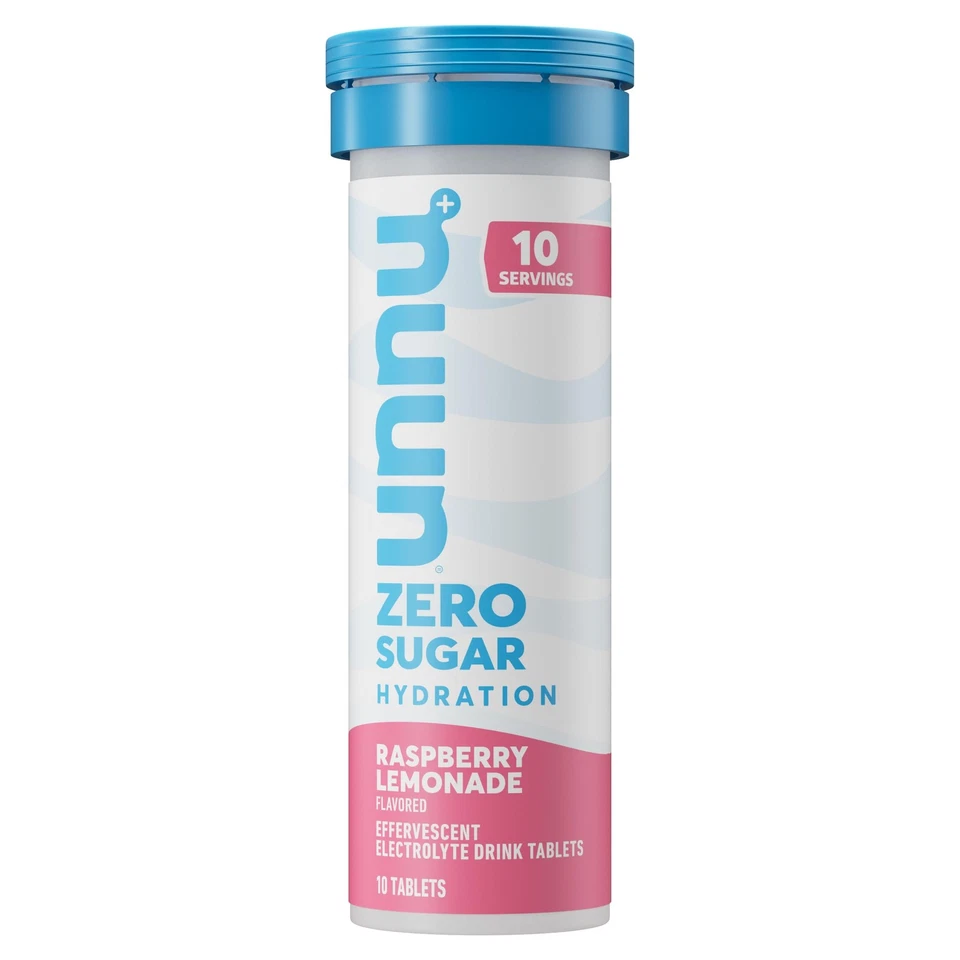 Nuun Zero Sugar Hydration Electrolyte Tablets Wild Strawberry 2 10ct 
