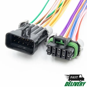 Conector eléctrico 10 pines. Mujer + Macho. Impermeable. 20131 k - Imagen 1 de 12