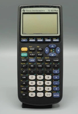 Texas Instruments TI-83 Plus Graphing Calculator with Screen Issue-06gb - Image 1 of 4