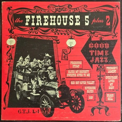 THE FIREHOUSE 5 PLUS 2 ~ VOL. 1 ~ 10" LP 1955 ~ VG/VG+ Foto 1 de 4