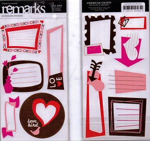 Observaciones~Pegatinas Diario de San Valentín~LOVE BIRD~2 hojas por paquete~¡Adorable! - Imagen 1 de 1