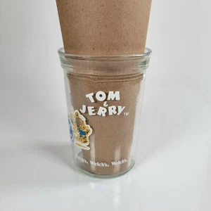 Vintage Welch's Tom And Jerry Jar Cup 1991 Tom And Jerry Soccer - Picture 1 of 7