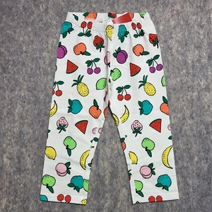 Hanna Andersson Leggings Girls Child 12 150cm Classic Capri Summer Fruits - Picture 1 of 8