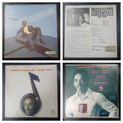 Monguito Santamaria Lote X 2 - En Una Nota! /On Top, Latin,  Salsa, Funk, 1970s Foto 1 de 4