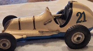 Vintage Roy Cox Thimble Drome Champion Tether Race Car Toy #21 ALL ORIGINAL! - Picture 1 of 7