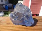 Glass Rock Slag Pretty Clear Sapphire Blue 3.10 Lbs Mm51 Rocks Landscape Aquariu