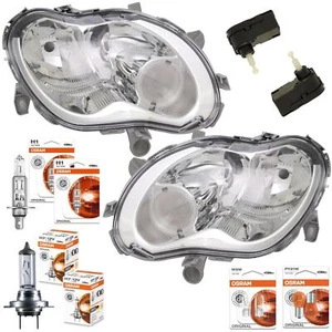Scheinwerfer Set für Smart City Coupe Fortwo 450 + OSRAM Original Line XL Bundle - Bild 1 von 9