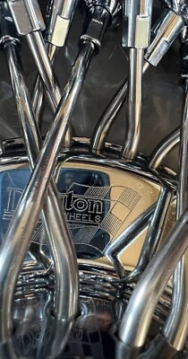 13x7 Daytons 4 Rims Only 72 Spokes Cross lace - Image 1 of 4