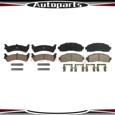 Juego de pastillas de freno delanteras traseras para Ford Explorer Sport 2001 2002 2003 freno Wagner Foto 1 de 4