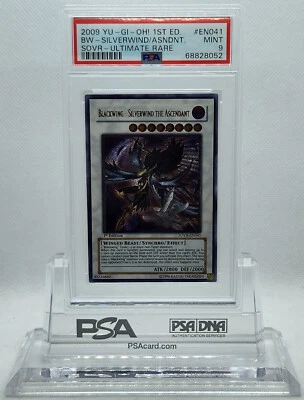 YUGIOH 1ST SOVR-EN041  BLACKWING SILVERWIND ASCENDANT ULT PSA 9 MINT #68828052 - Image 1 of 4
