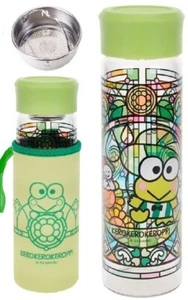 Taza de viaje resistente al calor/frío de vidrio de borosilicato keroppi - Imagen 1 de 7