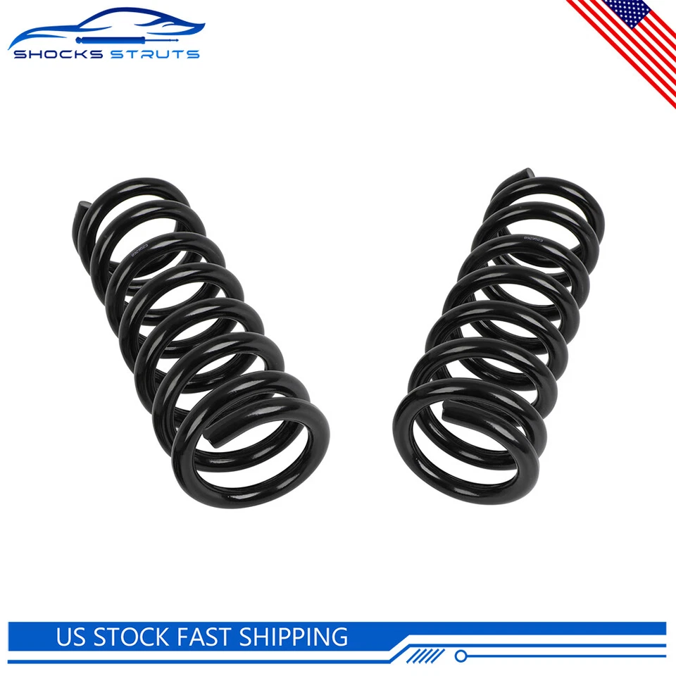 Par de molas helicoidais dianteiras para 1999-2006 Chevrolet Silverado 1500 Gmc Sierra - Imagem 1 de 4