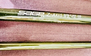 15 Foot SAGE Z-Axis Spey DH Salmon 4 Piece # 10 Fly Rod & Tube - Picture 1 of 8