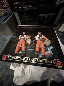 Wedge Antilles Biggs Darklighter 12" STAR WARS Action Collection NEW D1 - Picture 1 of 5