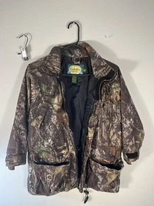 Cabela's Kids Real Tree Camo Hunting Jacket Kid’s Small - Picture 1 of 16