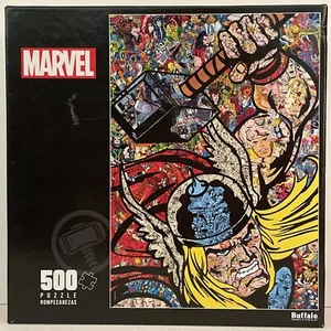 The Mighty Thor #8-500 Piece Marvel Jigsaw Puzzle - Buffalo Games SEALED - Picture 1 of 11