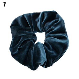 Women Velvet Hair Band Ring Rope Scrunchie Multicolored Comfort Headwear Elastic