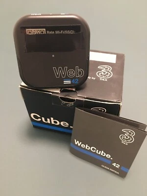 Webcube 42  Nero Wi Fi  - Modem Router  Hotspot - Immagine 1 di 4