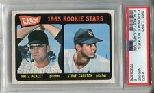 1965 Topps #477 Steve Carlton Rookie PSA 8 NM-MT St. Louis Cardinals