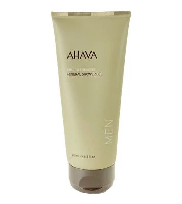 Gel de ducha mineral AHAVA Men Time to Energize, 6,8 OZ, nuevo y sellado Foto 1 de 2