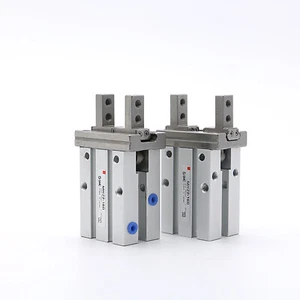 SMC MHZL2-20D Parallel Air Gripper Missing Fingers 20mm Bore Double Acting✦Kd - Picture 1 of 6