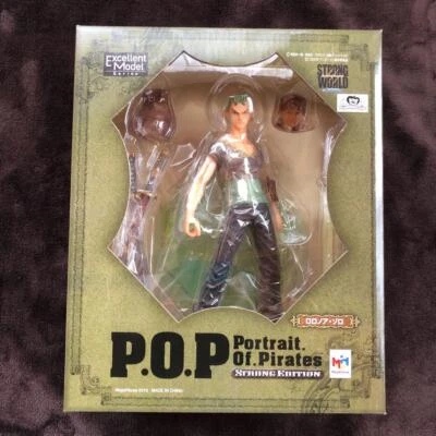 Portrait.Of.Pirates One Piece STRONG EDITION Roronoa Zoro Figure Megahouse Toy - Image 1 of 3