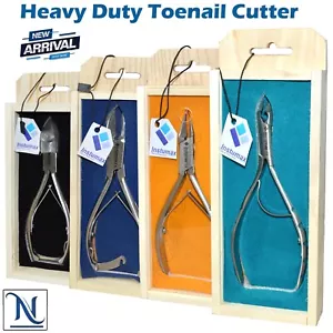 Chiropody Heavy Duty Nail Clippers Ingrown Thick Toenail Cutters Podiatry Tools - Picture 1 of 23