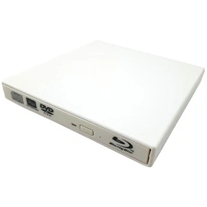 External BD Movie Player Disc Reader DVD CD Burner Laptop PC BD-R Optical Drive - Afbeelding 1 van 6