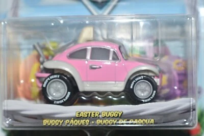 Disney Pixar Cars Disney Edition Pink Buggy VW Baja Bug Beetle MOMC - Image 1 of 3
