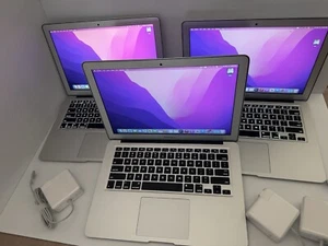 3 x MacBook Air 13" 2017 Core i5 1,8Ghz 8GB Ram 128GB SSD MacOS Monterey - Bild 1 von 7