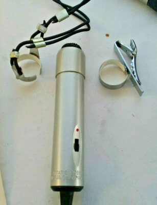 Astatic 840S Lavalier Microphone Shirt Clip Lanyard Spec Sheet Mute SW NOB NOS - Image 1 of 4