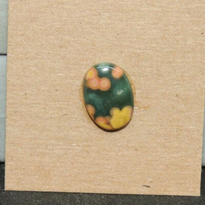Ozeanjaspis Cabochon 10x14mm mit 4mm Kuppel (16826) - Bild 1 von 2